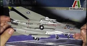 Italeri F-14A 1/72 Quick Review and Build
