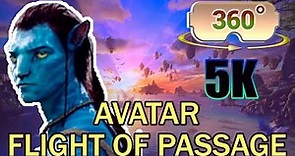 360° / VR 5K Avatar Flight of Passage Full Ride and Preshow at Pandora - Disney World Animal Kingdom