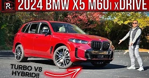 The 2024 BMW X5 M60i xDrive Is The Ultimate V8 Hybrid Midsize Luxury SUV