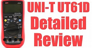 Uni-T UT61D Multimeter Detailed Review - #0092