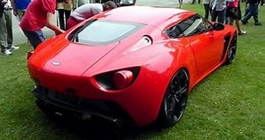 Aston Martin V12 Vantage Zagato Start & REVS SOUND