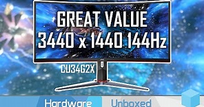AOC CU34G2X Review, The Best Value 1440p 144Hz Ultrawide Monitor