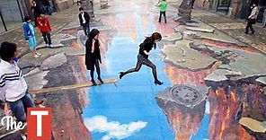 Genius Optical Illusions: 3D Street Art