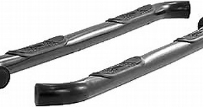 ARIES 206005 3-Inch Round Black Steel Nerf Bars, No-Drill, Select Honda Ridgeline