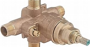 Symmons 262XBODY Temptrol Brass Pressure-Balancing Tub and Shower Valve with Service Stops