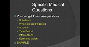 Poisoning & Overdose Management for the EMT Lecture