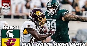 Central Michigan Chippewas vs. Michigan State Spartans | Full Game Highlights