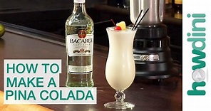 How to Make a Pina Colada