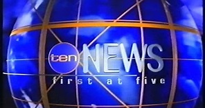 Ten News: First at Five Weekend [Full Bulletin] (30.4.2000)