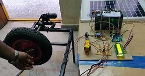 Solar Automatic Tire inflator - Mechanical project with MPX10D Pressure sensor