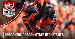 Oregon Ducks vs. Oregon State Beavers | Full Game Highlights