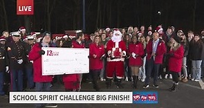 13 ON YOUR SIDE Toys for Tots School Spirit Challenge 2022