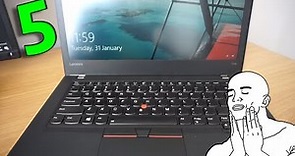 Five things i like about the Lenovo ThinkPad T470