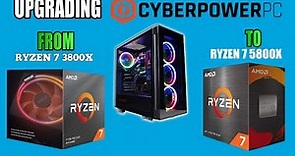 UPGRADING CYBERPOWER PC’S CPU FROM A RYZEN 7 3800X TO A RYZEN 7 5800X (IS IT WORTH IT?)