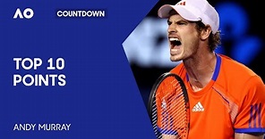 Andy Murray s Top 10 Points | Australian Open