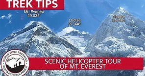 Helicopter Tour of Mt. Everest - Stunning Views of Himalayas in Nepal | Trek Tips