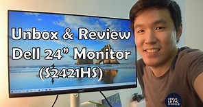 Dell 24 Height Adjustable Display Monitor | S2421HS | Unbox & Review | Work from home | Home office