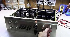 Luxman SQ38FD Tube Amplifier Repair