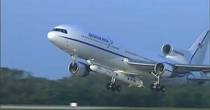 L-1011 Aircraft Take off with Pegasus XL and CYGNSS Spacecraft