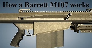 How a Barrett M107 works