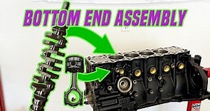 2JZGE NA-T Turbo Build - Bottom End Assembly
