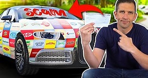 Scamming a Car Wrap Scammer!