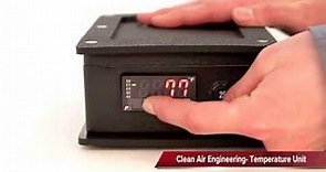 Clean Air Engineering- Fuji Electric PXR3 Temperature Controller Tutorial