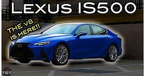 The Lexus IS500 (& its Spectacular V8) Sounds Like the Best Value In Sports Sedans Today - One Take