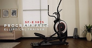 Programmable Elliptical Trainer SF- E3875 | Sunny Health & Fitness