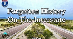 Looking for Hidden History on Interstate 8 in Arizona