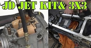 JD Jet Kit Install and 3X3 Mod DRZ400SM Supermoto from Thumper Talk