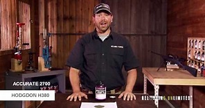 Hodgdon H380 at Reloading Unlimited