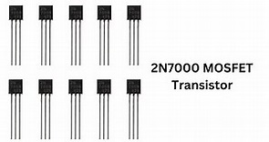 2N7000 MOSFET Transistor | Circuit Analysis | Electrical Engineering