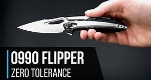 Zero Tolerance 0990 20CV KVT Liner Lock Flipper Overview