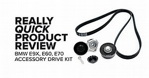 BMW X5, 328i, 128i, & More (N52) Accessory Drive Belt Kit - Highlights & Product Review