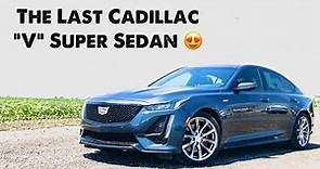 The Best Cadillac Sedan EVER | 2024* CT5-V Review and 0-60.