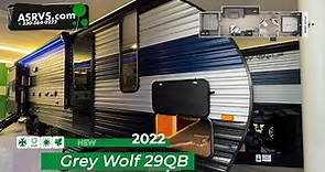 2022 Cherokee Grey Wolf 29QB camper for sale at All Seasons RV dealer. Streetsboro, Ohio.