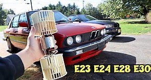Classic BMW Blower Motor Repair and Install || E28 535is M30