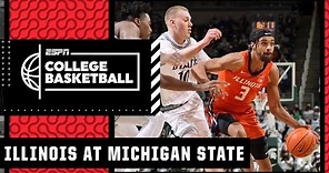 Illinois Fighting Illini at Michigan State Spartans | Full Game Highlights