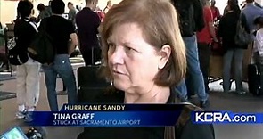 Hurricane Sandy causes travel headaches at Sacramento Airport