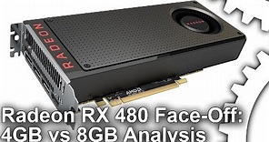 AMD Radeon RX 480: 4GB vs 8GB - Do You Need The Extra VRAM?