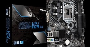 ASRock H81M-VG4 R 4.0 Motherboard Unboxing and Overview