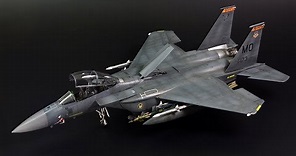 F-15E Strike Eagle - 1/72 scale GWH model kit - aircraft model