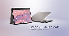 ASUS Chromebook CX34 Flip (CX3401) #Intel | 2023