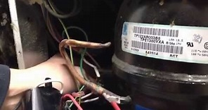 How To Fix Refrigerator Compressor That Won t Start Up Or Cool Refrigerator Bad Hard Start
