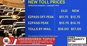 Port Authority Announces Toll Price Increase for NYC-Bound Motorists