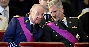 Belgium s Prince Philippe pays tribute to father, King Albert II, after abdication