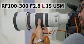 The Canon RF100-300mm F2.8 L IS USM lens for High-Fashion
