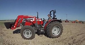 Test Drive of Massey Ferguson 4700 Series Tractor