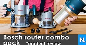 Bosch 12 Amp 2-1/4 HP Plunge and Fixed-Base Router Kit // product review